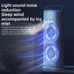 Three-speed colorful lights Fan